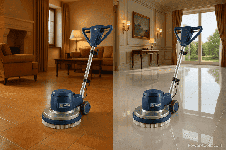 פוליש וקס לעומת קריסטל - השוואה לבחירת ההברקה הנכונה לרצפה