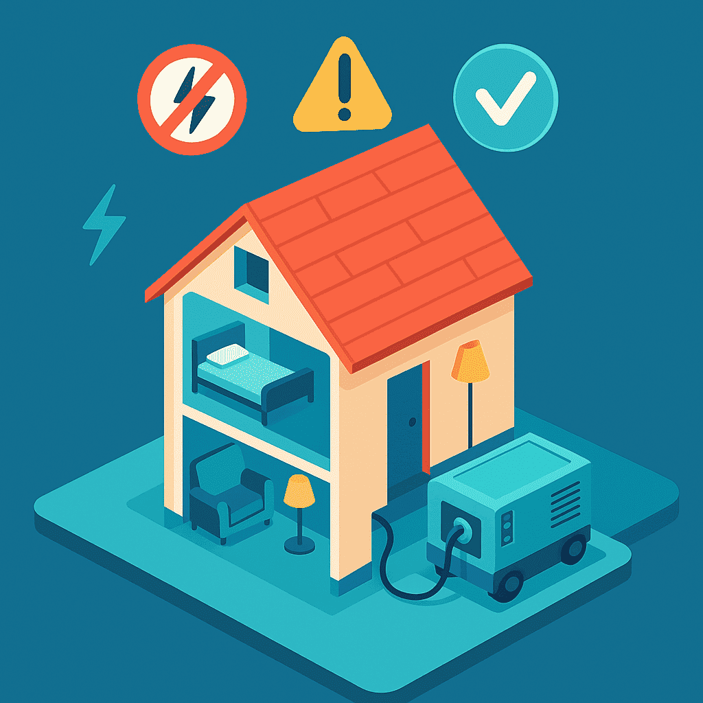 השכרת גנרטור לגיבוי וחירום