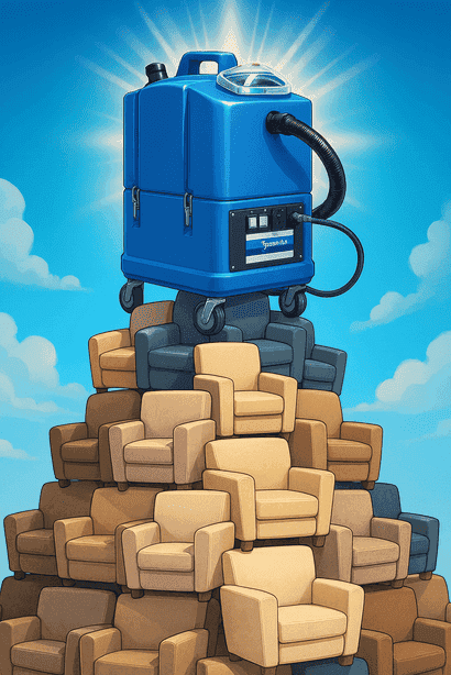 סברינה מקסי להשכרה - מכונת ניקוי ריפודים מקצועית