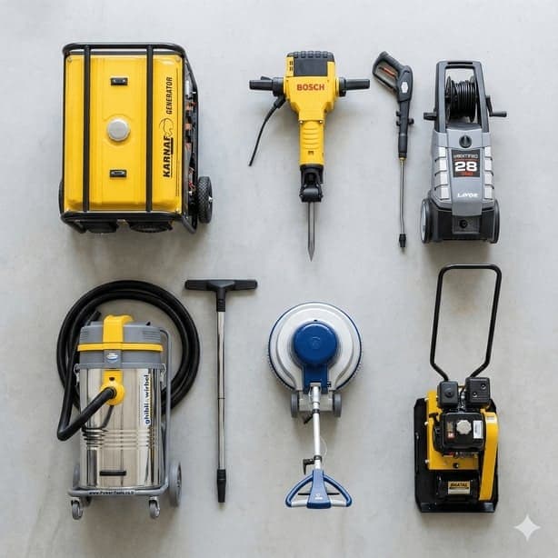 מכונות תעשייתיות להשכרה - ציוד מקצועי ואיכותי