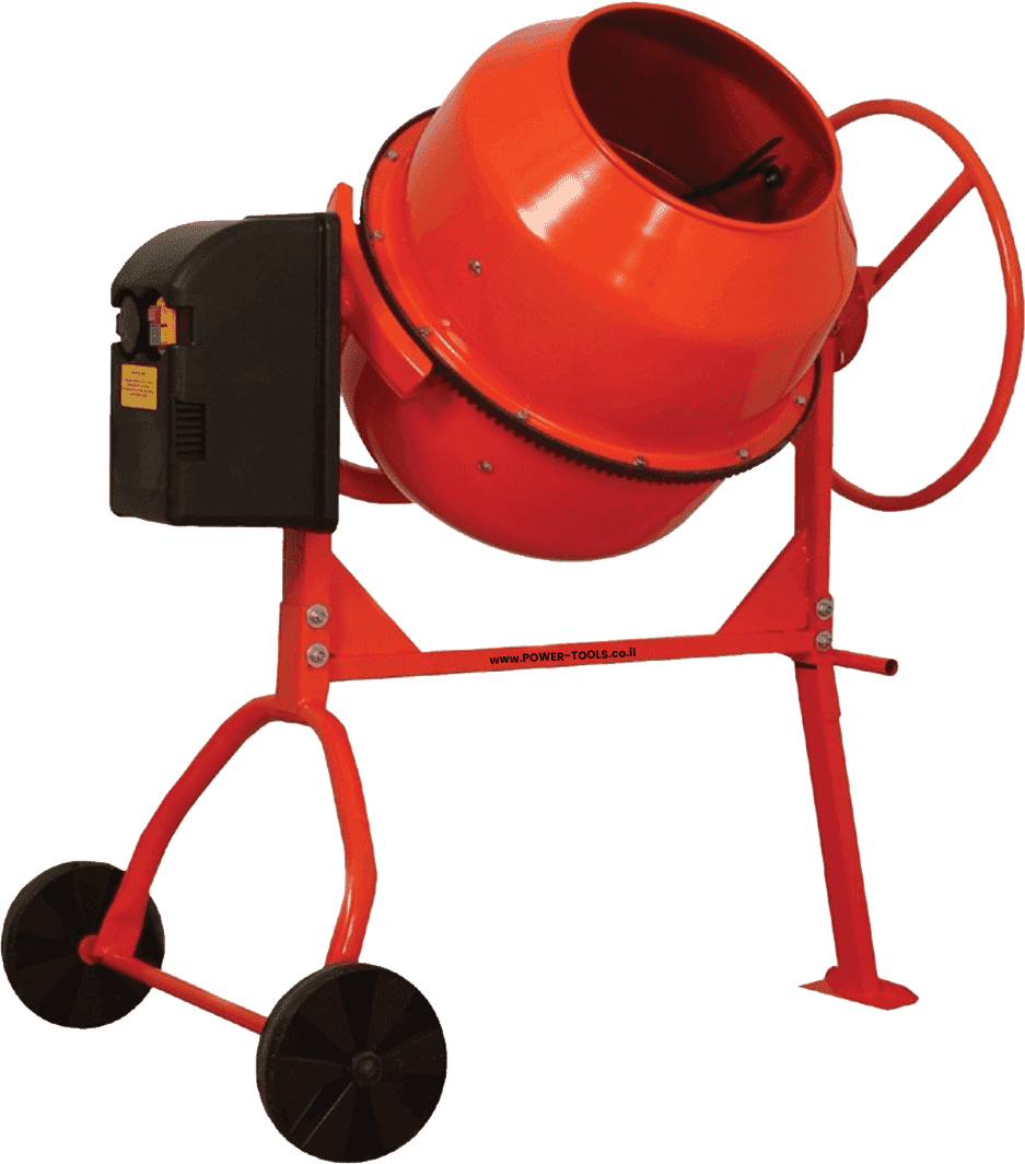 מערבל בטון 200 ליטר מיקסר להשכרה