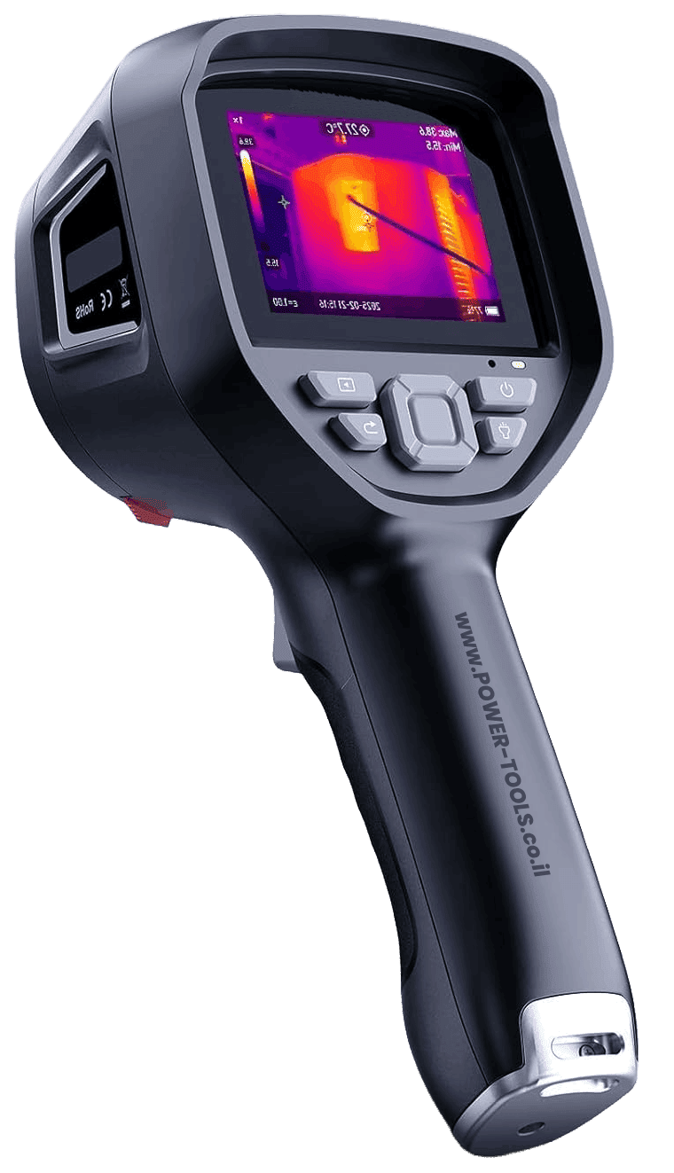 מצלמה תרמית מקצועית מתקדמת להשכרה - רזולוציה גבוהה לאיתור נזילות ובדק בית