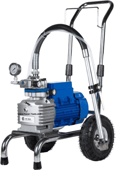 מרססי צבע איירלס להשכרה - Power-Tools השכרת מרססי צבע איירלס מקצועיים - צביעה מהירה ואיכותית