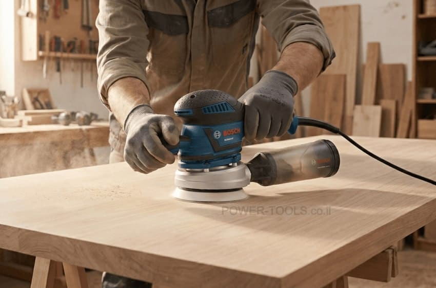 מלטשת אקצנטרית - לגימור מושלם ומדויק השכרת מלטשת אקצנטרית