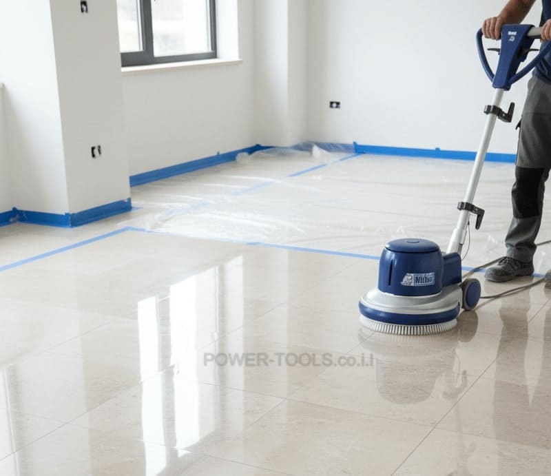 השכרת מכונת פוליש - מדריך מקצועי