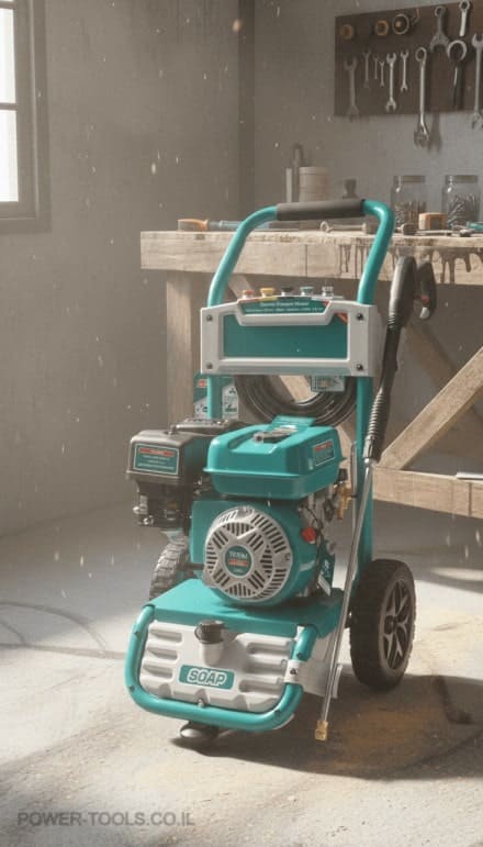 מכונת שטיפה בלחץ מקצועית להשכרה לניקוי דקים ובטון