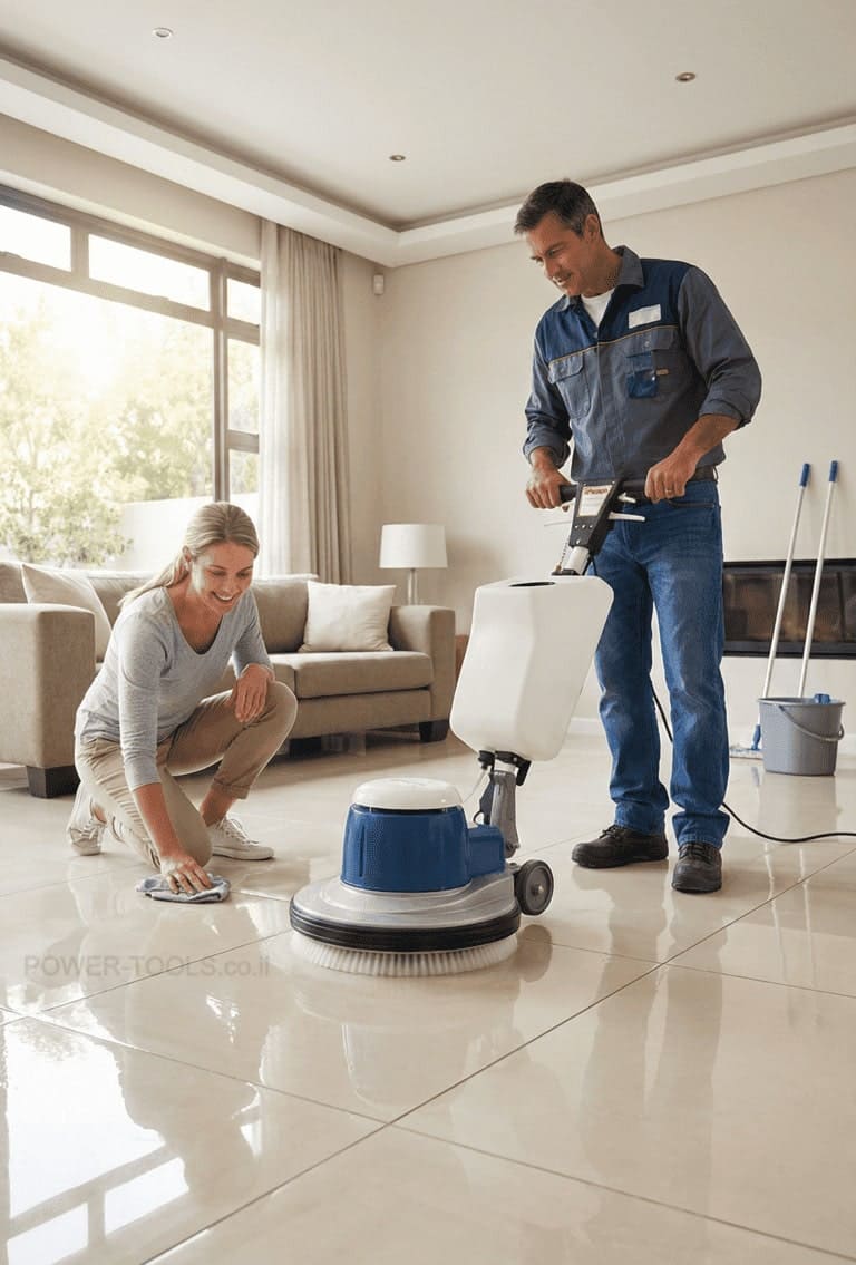 פוליש לרצפה והברקה לעליית ערך הנכס פוליש לרצפה והברקה לעליית ערך הנכס