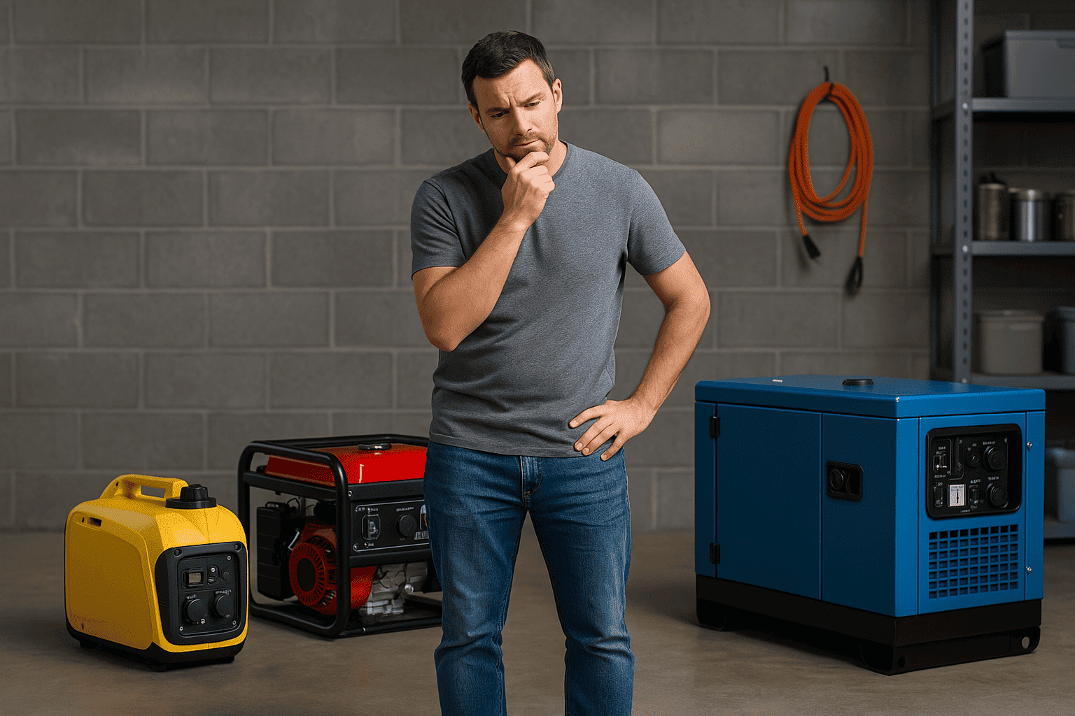 איך לבחור גנרטור להשכרה